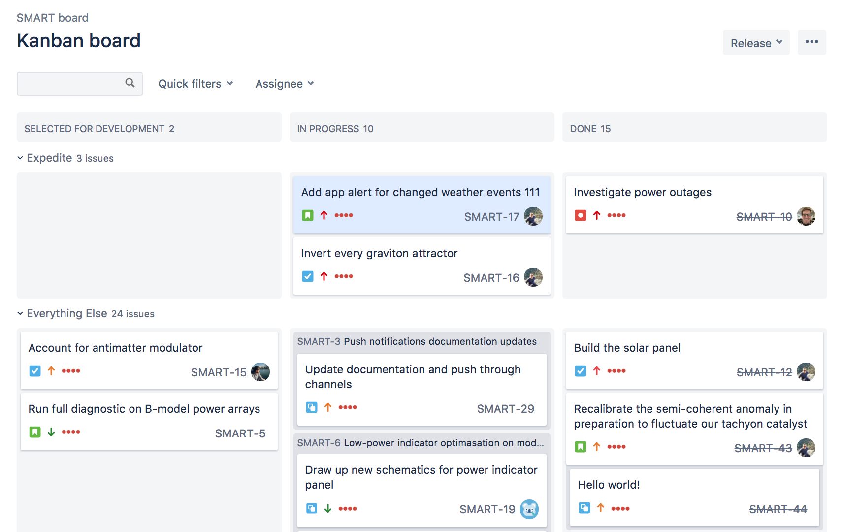 Jira Kanban Board